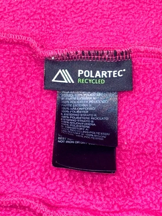 The North Face Denali Fleece Jacket Women’s XS Pink Black Full Zip - Picture 13 of 14